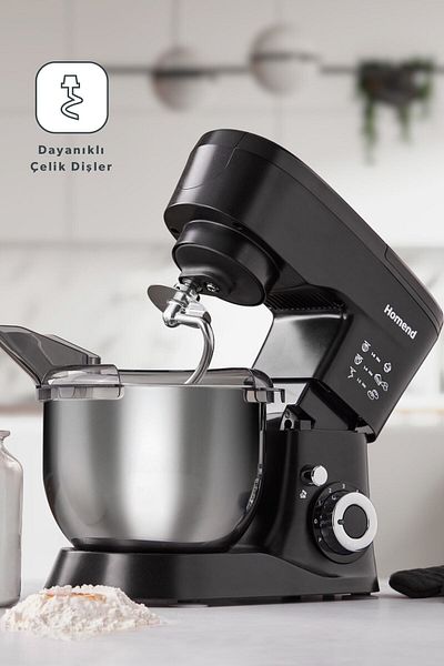 HOMEND Profashion 3041H Black 1000W Stand Mixer Kitchen Chef