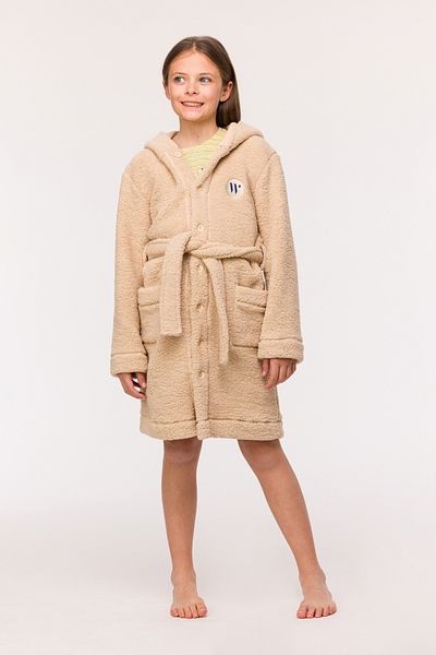 Woody 10-16 Years Velsoft Peignoir-Rom - 127-Cream