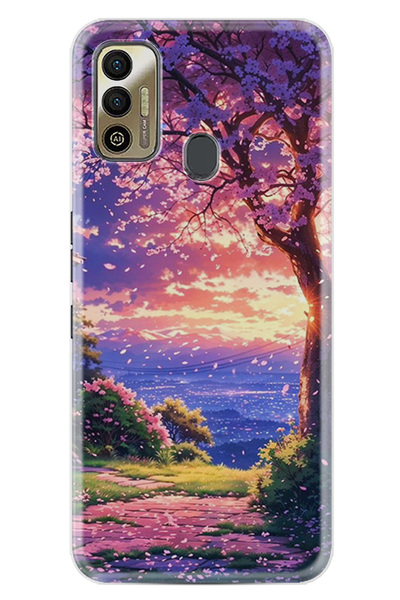 TECNO Spark 7T Kılıf Boutique Baskılı Resimli Cennet Pcode -024