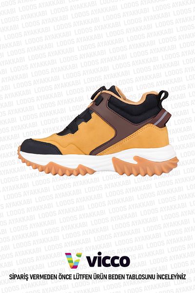 Vicco Luis Model Lightweight Orthopedic Camel Boys' Winter Boots