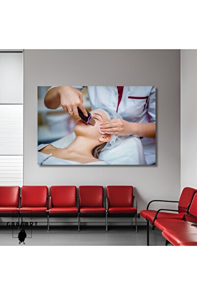 GAAGART Tekli Yatay Kanvas Estetik Güzellik Merkezi Duvar Tablosu