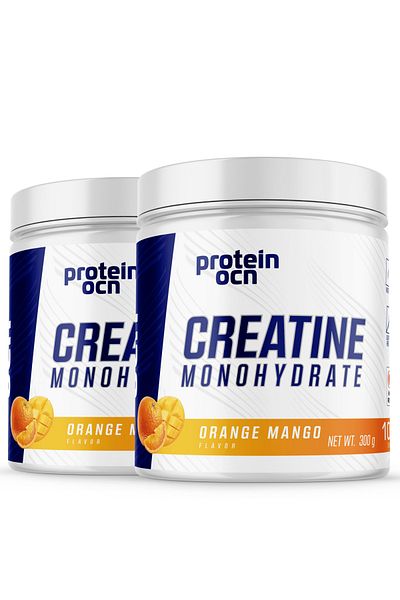 Proteinocean كريتين - برتقال مانجو - 300 جرام × 2 قطعة