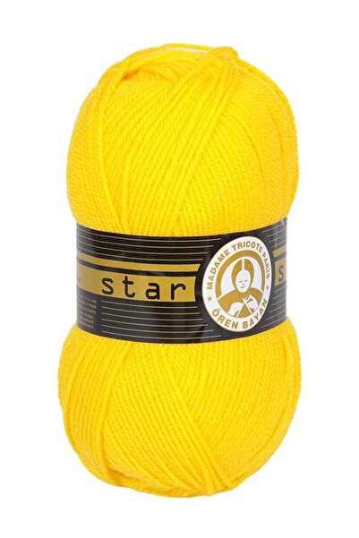Ören Bayan Star El Örgü Ipi Sarı 028 1 Adettir