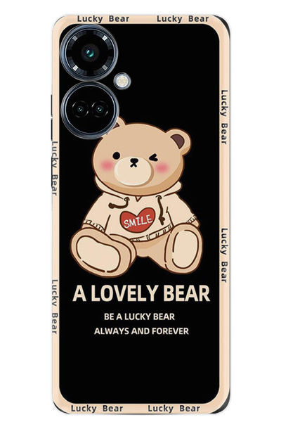 TECNO Camon 19 Pro Kılıf Boutique Baskılı Resimli Lovely Bear Pcode -094