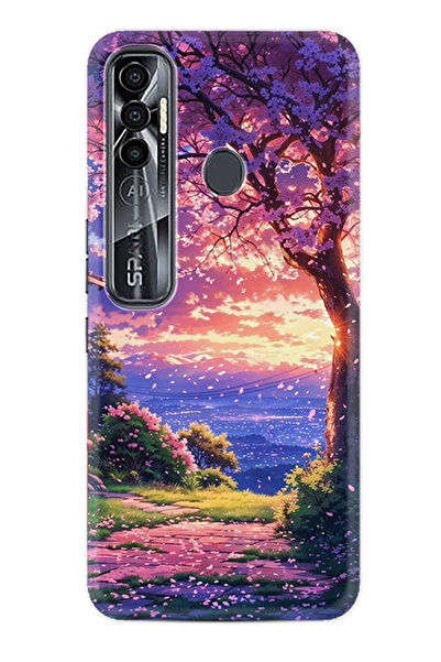 TECNO Spark 7 Pro Kılıf Boutique Baskılı Resimli Cennet Pcode -024