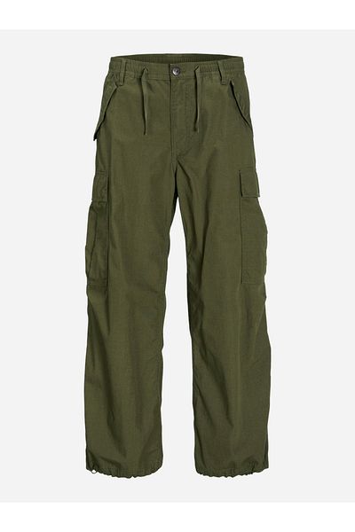 Jack & Jones Wide Leg Parachute Cargo Pants