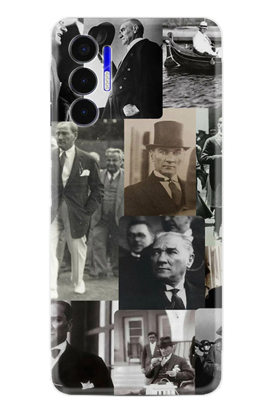 TECNO Pova 3 Kılıf Boutique Baskılı Resimli Atam Pcode -043