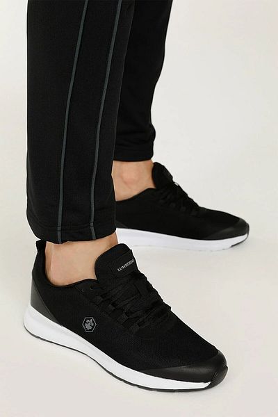 lumberjack Jackson Men's Casual Sneaker Black Walking Shoes