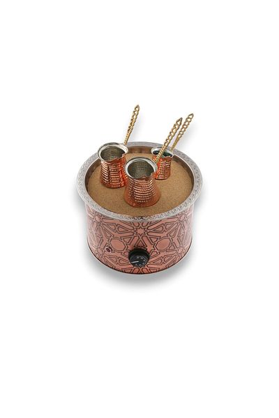 Ardıç Endüstriyel Kumda Coffee Machine-Kumda Turkish Coffee Machine-Copper Coffee Machine- 27*27*20