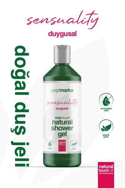 yeşilmarka Doğal Duş Jeli - Duygusal Etki - Sülfatsız Vegan Ve Organik Içerikli