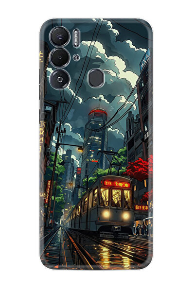 TECNO Pova Neo Kılıf Boutique Baskılı Resimli Train Pcode -049