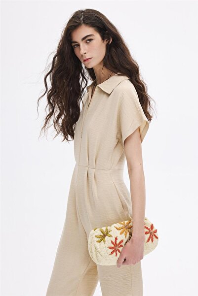 SHERIN Short Sleeve Jumpsuit - Relaxed Fit