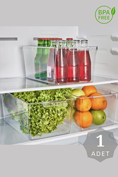 St Morritz Prime Buzdolabı İçi Kapaksız Düzenleyici Organizer 1 Adet XXL Sakl...