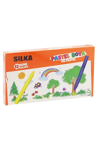 Genel Markalar SİLKA P.HS12  PASTEL BOYA 12 RENK
