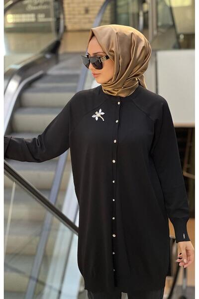 Invee Hırka 6283 Siyah