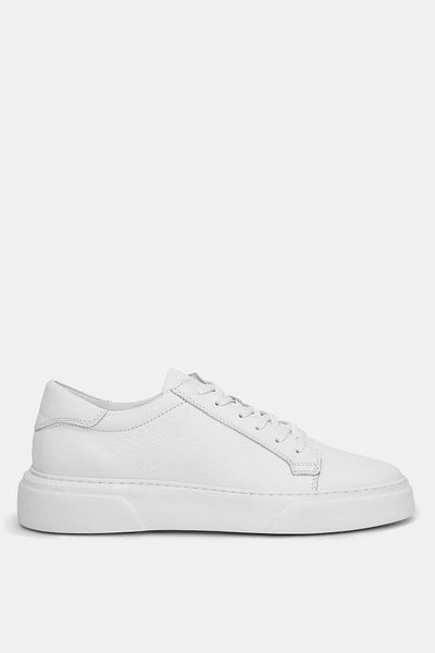 Deri Company Vibe Men's White Leather Sneakers