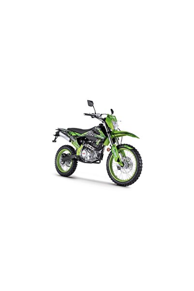 Kuba Race125 Cross Motosiklet Yeşil