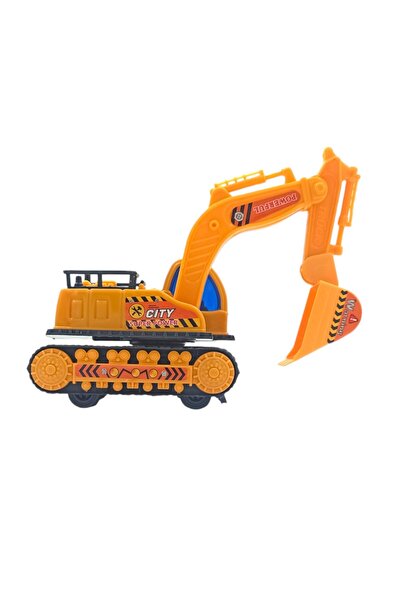 PopŞeker Minik Mühendislerin Yeni Aracı: Sürtmeli İnşaat Makinası Kepçe 20cm