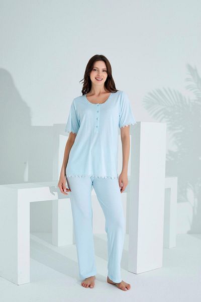 Etoile Set de pijamale de maternitate cu dantelă din bambus 30241-30245