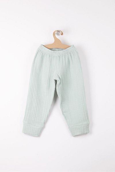 Bondilolly Baby Muslin Elastic Waist Trousers 100% Cotton