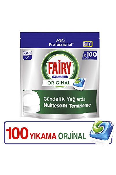 Fairy Professional Bulaşık Makinesi Deterjanı Kapsülü 100 Yıkama