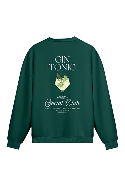 Mounte Bianca Unisex Gin Tonic - سويت شيرت عادي
