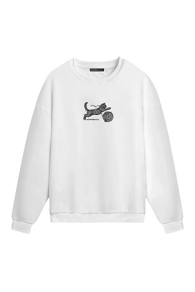 Mounte Bianca Unisex Gatto - Κανονικό φούτερ