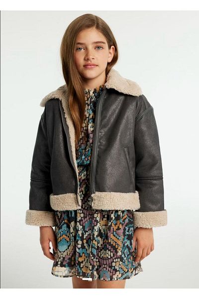 MAYORAL Girl's Sheepskin Jacket 7886