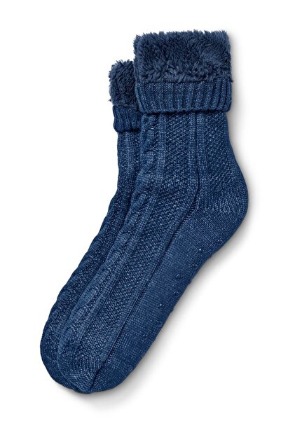 Tchibo Men 1 Pair Knitted Socks, Navy