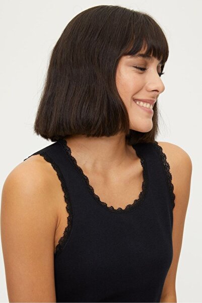 Bross Women's 100% Cotton 2-Piece Lace Tank Top 1034 Assortment