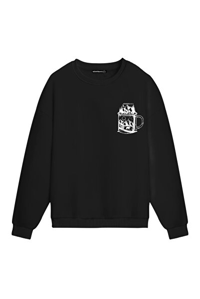 Mounte Bianca Unisex Glass - Regular Sweatshirt