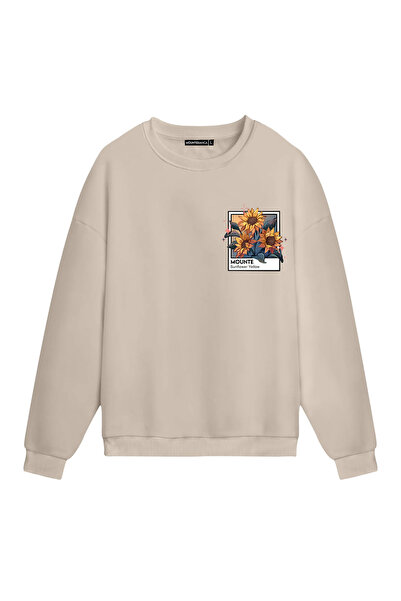 Mounte Bianca Unisex Girasole - Obična majica sa kapuljačom