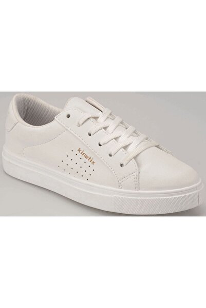 Kinetix White Women's Sports Shoes Casual Style Porous Kinetix Model 9Pr