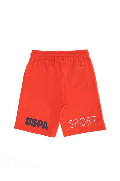 U.S. Polo Assn. Red Children's Knitted Shorts - 50263439 -Vr030