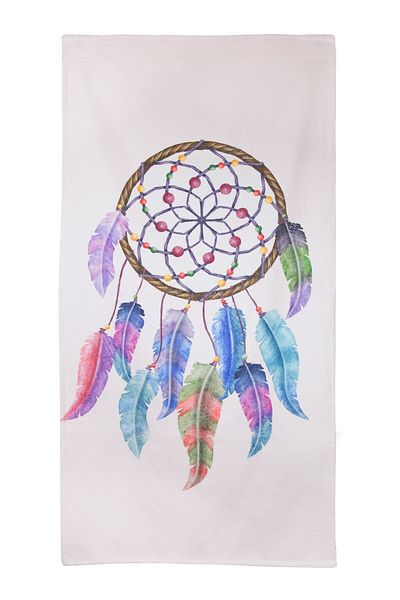 Bross Πετσέτα θαλάσσης 75x150 με σχέδιο Mandala