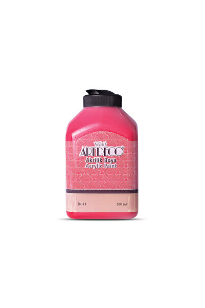 Artdeco Akrilik Boya 500ml Ateş Kırmızı 3015