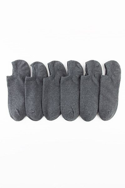 Bross Ανδρικές κάλτσες Basic Smoked 6 Pack