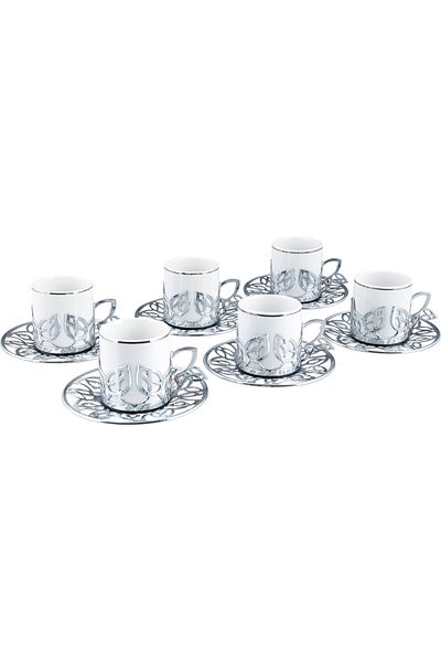 Sena Fürug Gilded Coffee Set for 6 People (368-K-Y)