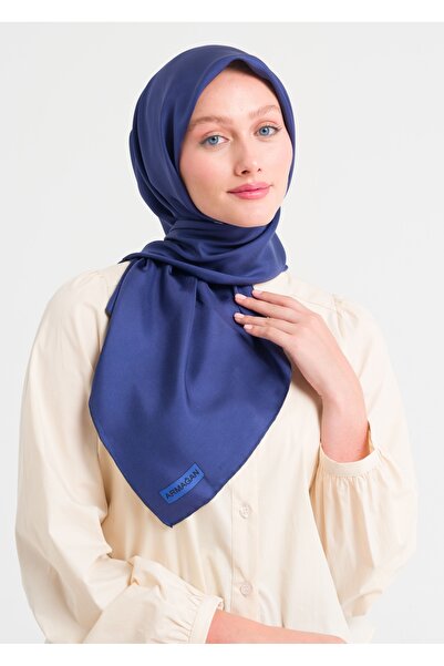Armağan 5040 Model Eșarfă de mătase twill simplă - V45