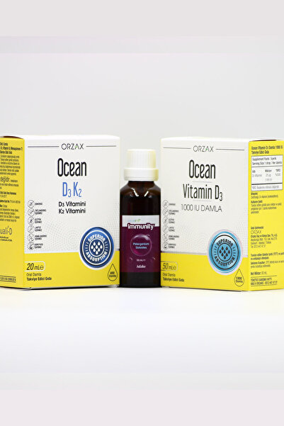 Ocean D3 K2 + Estellife Immunity (Pelargonium Sidoids) + Ocean Vitamin D3