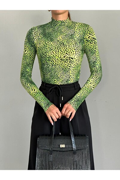 mydukkan.co Bluză de pescar cu model Neon