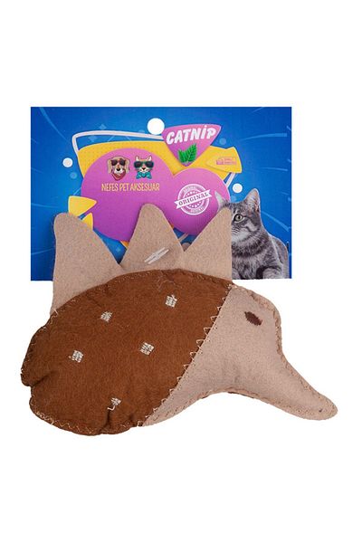 Orijin Polo Hedgehog Toy with Catnip