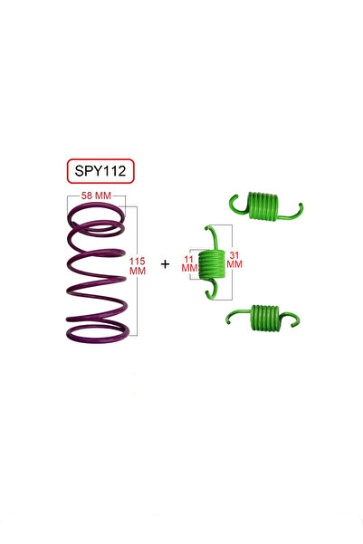 MYG Honda Pcx 125cc 150cc Speedup Debriyaj Baskı Yayı Performans