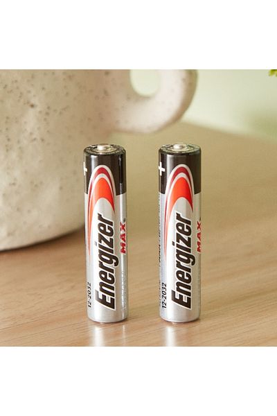 Energizer بطارية قلوية AAA ماكس مكونة من قطعتين