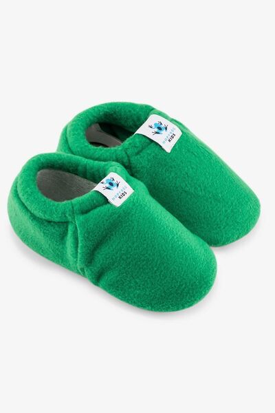 HOPFRÖG Polar Fleece Green Polar Barefoot Booties
