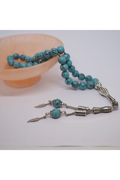 Mina Souvenir 8 ملم العقيق الأحمر والفيروز الكالسيت الهيماتيت جاسبر مسبحة - م...