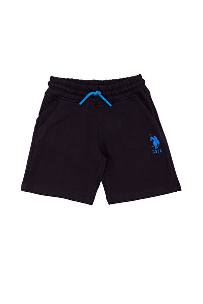 U.S. Polo Assn. Çocuk Siyah Örme Şort 50263428-VR046