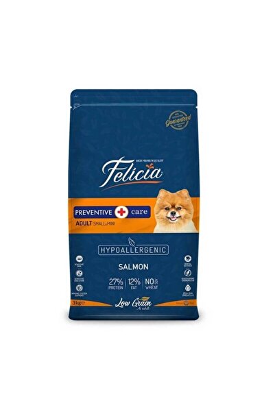 Felicia Düşük Tahıllı Hipoalerjenik Somonlu Küçük Irk Yetişkin Köpek Maması 3...