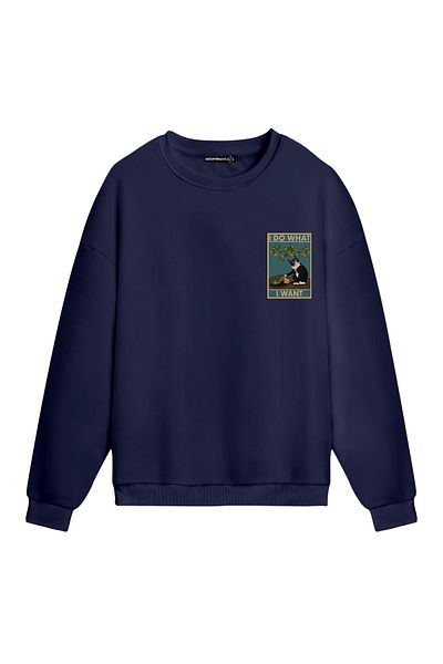 Mounte Bianca Unisex I Do What II - Κανονικό φούτερ