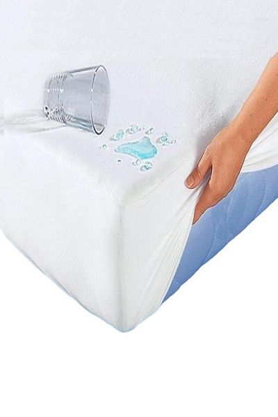mycey Liquid Proof Double Mattresses King Size 200x200x30 Cm 100% Cotton Fitted